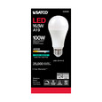 SATCO Lighting S28486 16.5W, A19 LED, 90CRI, 4000K, Medium Base, 220 degree Beam Angle, 120V, 1600 Lumens, CEC