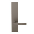 Omnia D12036PD Solid Brass Dummy Deadbolt Lever Lockset with Plates Omnia D12036PD