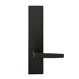 Omnia D12036PD Solid Brass Dummy Deadbolt Lever Lockset with Plates Omnia D12036PD
