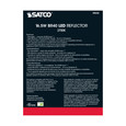 SATCO Lighting S9638 16.5W, LED BR40, 2700K, 103 degree Beam Angle, Medium Base, 120V, dimmable