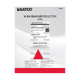 SATCO Lighting S9638 16.5W, LED BR40, 2700K, 103 degree Beam Angle, Medium Base, 120V, dimmable