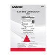 Satco Lighting SAT-S9639 16.5 Watt - LED BR40 - 3000K - 103 deg. Beam Angle - Medium base - 120 Volt - Dimmable
