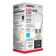 SATCO Lighting S9031 5.5W, A15 LED, Frosted, 3000K, Medium Base, 230 degree Beam Angle, 120V