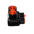 Blackburn AMT500 AL MULTI SAMESIDE CONN 2PORT 500-6