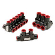 Blackburn AMTD4142 AMT 2 PORT No4-14 DOUBLE SIDE CONN.