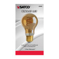 SATCO Lighting S9966 4.5W A19 LED, Amber, Medium Base, 2000K, 260 Lumens, 120V