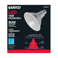 Satco Lighting SAT-S29451 15 Watt - PAR38 LED - 3000K - 60 deg. Beam Angle - Medium base - 120 Volt