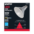 SATCO Lighting S29452 15W, PAR38 LED, 3500K, 60 degree Beam Angle, Medium Base, 120V