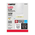 Satco Lighting SAT-S29406 6.5 Watt - PAR20 LED - 3000K - 40 deg. Beam Angle - Medium base - 120 Volt