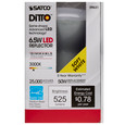 SATCO Lighting S9631 6.5W, LED R20, 3000K, 107 degree Beam Angle, Medium Base, 120V, Dimmable