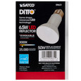 Satco Lighting SAT-S9631 6.5 Watt - LED R20 - 3000K - 107 deg. Beam Angle - Medium base - 120 Volt - Dimmable