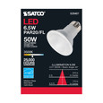 SATCO Lighting S29407 6.5W, PAR20 LED, 3500K, 40 degree Beam Angle, Medium Base, 120V