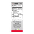 SATCO Lighting S9970 2.3W B10 LED, Amber, Medium Base, 2000K, 120 Lumens, 120V
