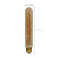 SATCO Lighting S9971 4.5W T9 LED, Amber, Medium Base, 2000K, 240 Lumens, 120V