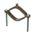 Blackburn J2124 BRZ GND CLAMP WATER PIPE 2 1/2-4IN