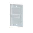 Red Dot S305WHE GFCI RECPT COVER HORIZONTAL WHITE