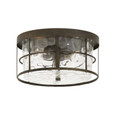 Capital Lighting CAP-225021 Bristol Urban / Industrial 2-Light Flush Mount