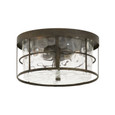 Capital Lighting CAP-225021 Bristol Urban / Industrial 2-Light Flush Mount