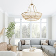 Capital Lighting CAP-444161 Wren Transitional 6-Light Chandelier