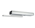 Norton Rixson 5200 Series Low Energy Power Operator, isolated product view showing body and rigid arm, bright finish variant