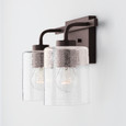 Capital Lighting CAP-128521 Greyson Urban / Industrial 2-Light Vanity