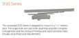 LCN 3130 Series concealed door closer overview - single lever arm and roller assembly, powder coat finish, designed for 1-3/4 inch interior doors
