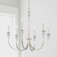 Capital Lighting CAP-441861 Laurent Traditional 6-Light Chandelier