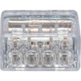 F4P Push-In Wire Connector 22–12 AWG, 4–5 Pole (Bag of 300)