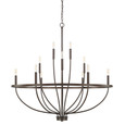 Capital Lighting CAP-428501 Greyson Urban / Industrial 12-Light Chandelier