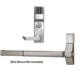Alarm Lock ETPL Series - Prox Reader Exit Trim, 2000 Users, 40,000 Event Audit Trail, Weatherproof, Straight Lever