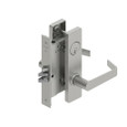 Hager 3882E 3800 Series Grade 1 Institution Mortise Lock with Escutcheon and 2-3/4" Backset