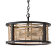 Capital Lighting CAP-244041 Rico Transitional 4-Light Semi-Flush