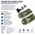 Adams Rite ADR91-0965 Universal Mounting Tab Kit for MS Series Locks