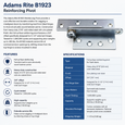 Adams Rite B1923 Full Surface Reinforcing Pivot with 3/4" Offset for 4-1/2" Butt Hinges