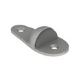 Hager 244F Cast Floor Stop, Cast Brass, 1-3/4" by 4" Base, 5/32" Base Thickness