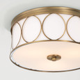 Capital Lighting CAP-225131 Rylann Transitional 3-Light Flush Mount