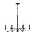 Capital Lighting CAP-437262 Vincent Transitional 6-Light Chandelier