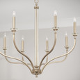 Capital Lighting CAP-444881 Breigh Transitional 8-Light Chandelier