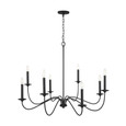 Capital Lighting CAP-437281 Vincent Transitional 8-Light Chandelier