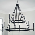 Capital Lighting CAP-445201 Ogden Transitional 12-Light Chandelier