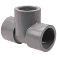 Nibco 5112 Socket x Thread Tee S x S x FPT - Corzan® CPVC Schedule 80