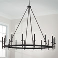 Capital Lighting CAP-445202 Ogden Transitional 16-Light Chandelier