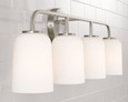 Capital Lighting CAP-148841 Lawson Transitional 4-Light Vanity