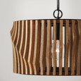 Capital Lighting 244632 Archer Transitional 1-Light Semi-Flush