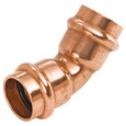 Nibco PC606 45-Degree Elbow P x P - Wrot Copper