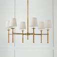 Capital Lighting CAP-447261 Tulum Transitional 6-Light Chandelier