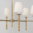 Capital Lighting CAP-447261 Tulum Transitional 6-Light Chandelier