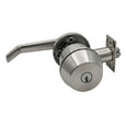 Marks USA 145KL Single Cylinder Deadbolt - Grade 1 Defender Cylindrical Cartridge Deadlatch, Cylinder x Lever