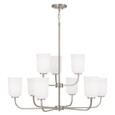 Capital Lighting CAP-448891 Lawson Transitional 9-Light Chandelier