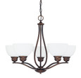 Capital Lighting CAP-4035 Stanton Transitional 5-Light Chandelier